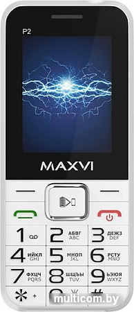 Мобильный телефон Maxvi P2 (белый)