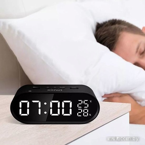 Настольные часы Kitfort KT-3311-2 (черный)