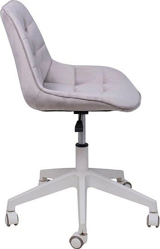 Кресло AksHome Carolyn (велюр, серый)