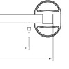 Крючок для ванны Ledeme L1916-3