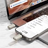 USB Flash Borofone BUD6 16GB (серебристый)