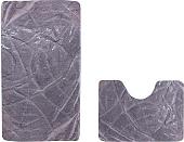 Набор ковриков Gokyildiz Standart 0.5x0.8 CROSS-7020-GRAY