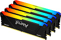 Kingston FURY Beast RGB 4x16ГБ DDR4 3600 МГц KF436C18BB2AK4/64