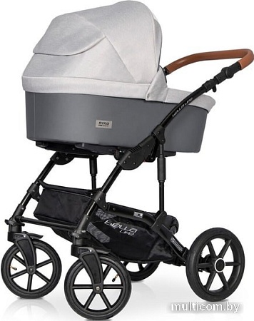 Универсальная коляска Riko Basic Bella Life (3 в 1, 01, grey fox)