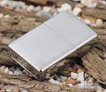Зажигалка Zippo Classic 200 Brushed Chrome