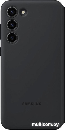 Чехол для телефона Samsung Smart View Wallet Case S23+ (черный)