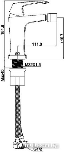 Смеситель Maxonor Pure Life PL5088