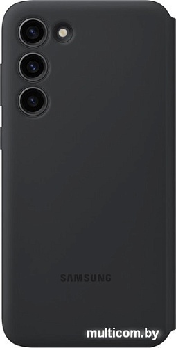 Чехол для телефона Samsung Smart View Wallet Case S23+ (черный)