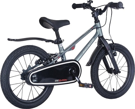 Детский велосипед Maxiscoo Shark Sport 16 2025 MSC-SH1641 (графит, разобранный)