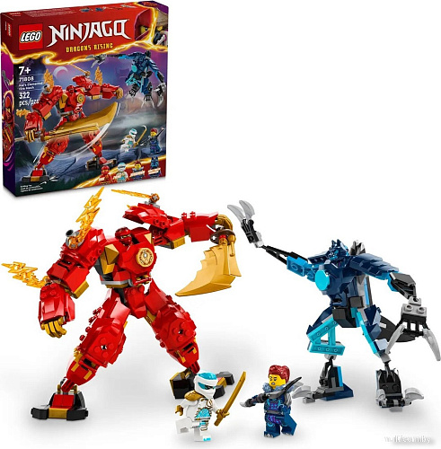 Конструктор LEGO Ninjago 71808 Стихийный огненный робот Кая