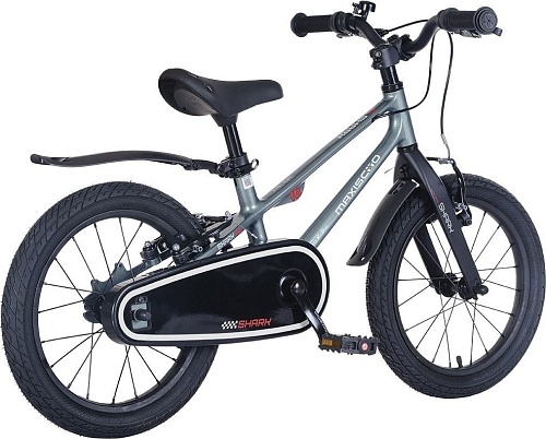 Детский велосипед Maxiscoo Shark Sport 16 2025 MSC-SH1641 (графит, разобранный)