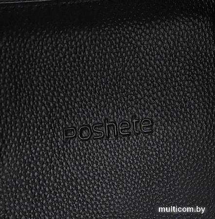 Мужская сумка Poshete 381-6906-BLK (черный)