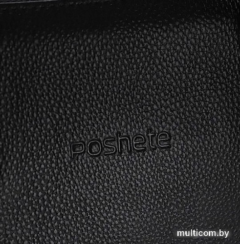 Мужская сумка Poshete 381-6906-BLK (черный)