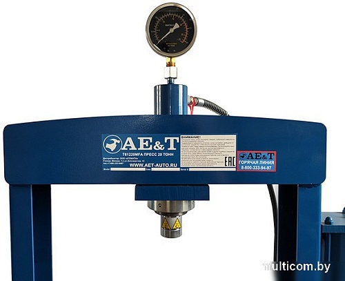 Пресс гидравлический AE&T T61220MFA