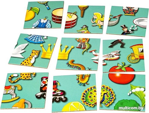 Развивающая игра Bondibon Логомозаика. ЗВУКИ [Р], [Р'] и [Л], [Л'] ВВ4251