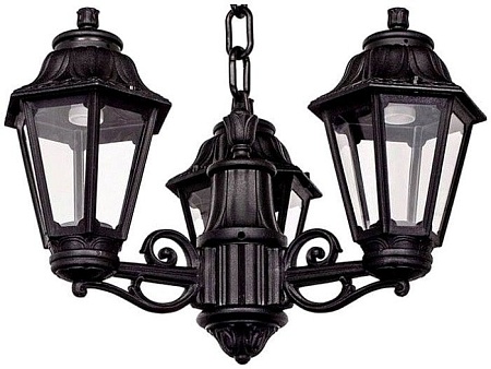 Уличный подвесной светильник Fumagalli Sichem/Anna 3L E22.120.S30.AXF1R