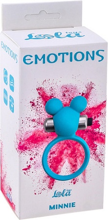 Виброкольцо Lola Games Emotions Minnie 4005-03Lola (синий)