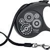 Поводок-рулетка Triol Flexi Joy Motor S 11101013 (черный/серый)