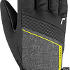 Перчатки Reusch Luca R-Tex XT 6101251-7623 (р-р 10.5, black melange/safety yellow/brilliant)