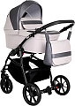 Универсальная коляска Pituso Nino (2 в 1, 3017 frost grey/metalic frost grey)
