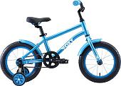 Детский велосипед Stark Foxy 14 boy (голубой/белый, 2020)