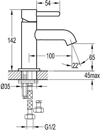 Смеситель Omnires Y Y1210