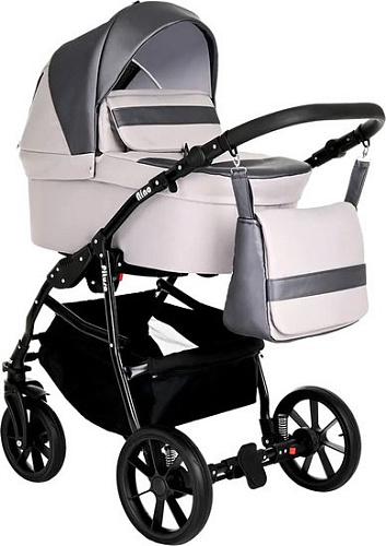 Универсальная коляска Pituso Nino (2 в 1, 3017 frost grey/metalic frost grey)