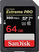 Карта памяти SanDisk Extreme PRO SDXC SDSDXDK-064G-GN4IN 64GB
