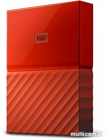Внешний жесткий диск WD My Passport 4TB [WDBUAX0040BBL]