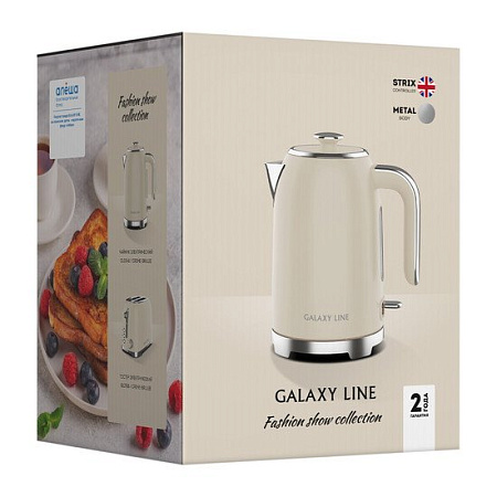 Электрический чайник Galaxy Line GL0348 (крем-брюле)