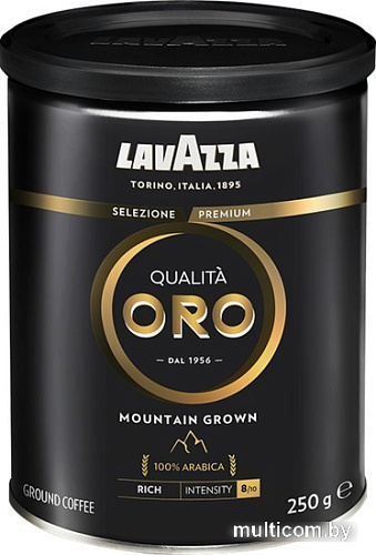 Кофе Lavazza Qualita Oro Mountain Grown молотый в банке 250 г