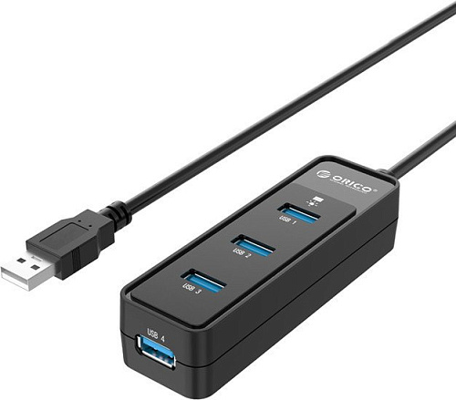 USB-хаб Orico W5PH4-U3-BK