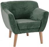 Интерьерное кресло Signal Bergen Velvet 1 (зеленый)