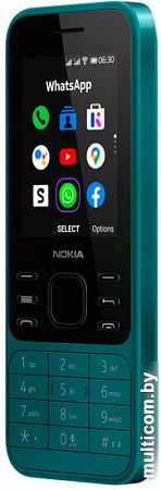 Мобильный телефон Nokia 6300 4G Dual SIM (бирюзовый)