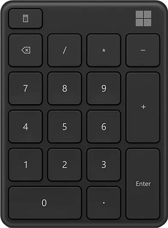 Цифровой блок Microsoft Number Pad (черный)