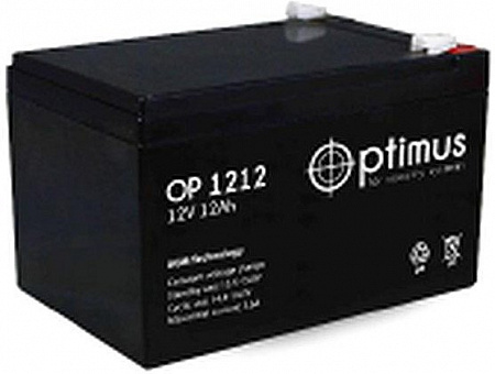 Аккумулятор для ИБП Optimus OP 1212 (12В/12 А&middot;ч)