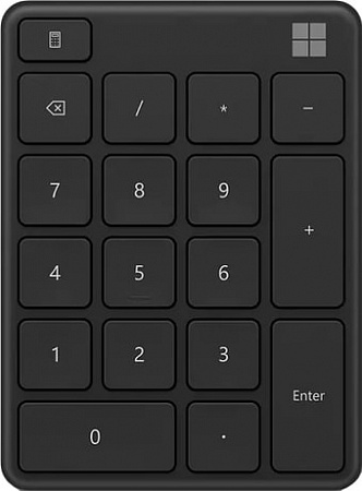 Цифровой блок Microsoft Number Pad (черный)