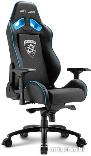 Кресло Sharkoon Shark Skiller SGS3 BK/BU (черный/синий)