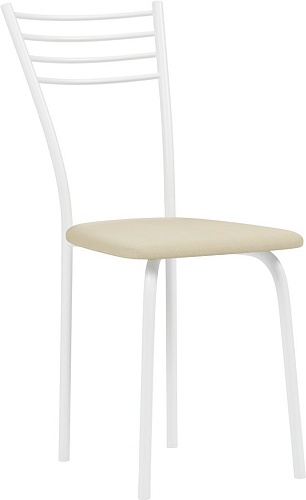 Стул Mio Tesoro Сигма (бежевый/белый)