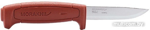 Туристический нож Morakniv Basic (бордовый)