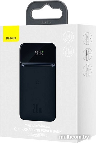 Baseus Magnetic wireless quick charging PPMT-03 10000mAh (синий)