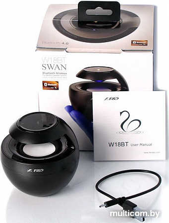 Беспроводная колонка F&D Swan W18BT (черный)