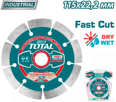 Отрезной диск алмазный Total TAC21111512