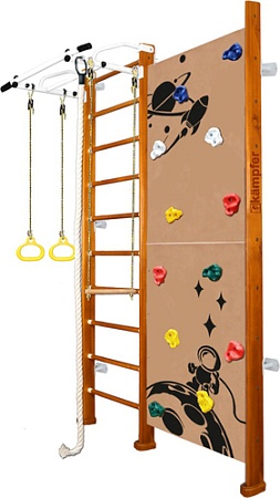 Детский спортивный комплекс Kampfer Jungle Wall Boy (стандарт, классический/белый)