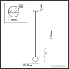 Подвесная люстра Odeon Light Mia 4227/6L