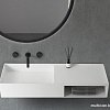 Abber Тумба с умывальником Stein AS2649-1.2 (подвесной, белый матовый)