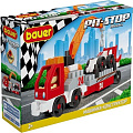 Конструктор Bauer Pit Stop 817 С эвакуатором и гоночной машиной