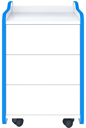 Тумба VMM Game Case 40 White Blue CS-1WEBE (белый/синий)