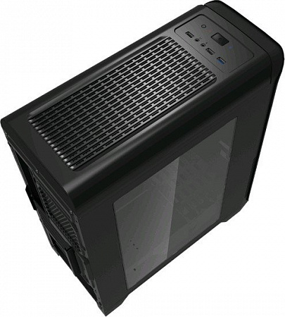 Корпус GameMax H602 BK (голубая подсветка)