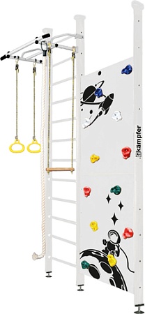Детский спортивный комплекс Kampfer Jungle Ceiling Boy (3 м, жемчужный/белый антик)